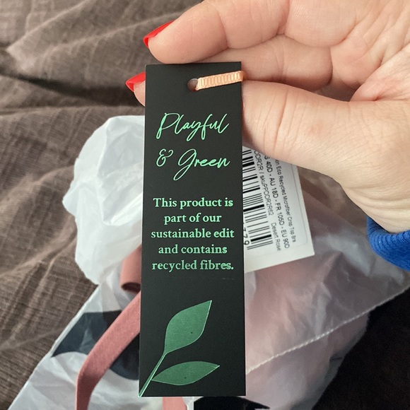 Playful Promises Second Skin Recycled Crop Top Bra - Picture 7 of 8